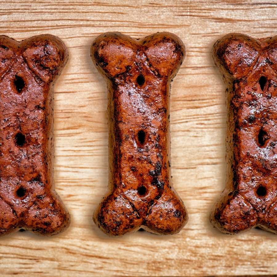 Galletas de menta para perros