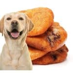 galletas de pollo y arroz para perros